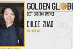 第78届金球奖颁奖典礼在洛杉矶、纽约两个会场举行，赵婷凭借《无依之地》获得电影类最佳导演奖，该片也拿到了电影类中的剧情类最佳影片奖。而赵婷也成为史上第一位获得金球奖最佳导演的中国女导演，也是第二位获该奖项的女导演(第一位是37年前的芭芭拉·史翠珊)。