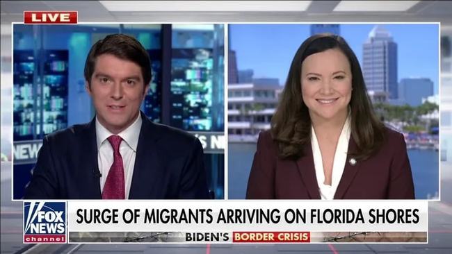 佛罗里达政府抨击拜登的“灾难性”移民政策：“不再是法治国家”